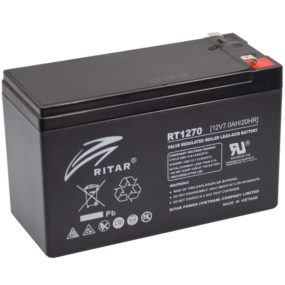 Ritar 12V 7Ah Zselés akkumulátor RT1270