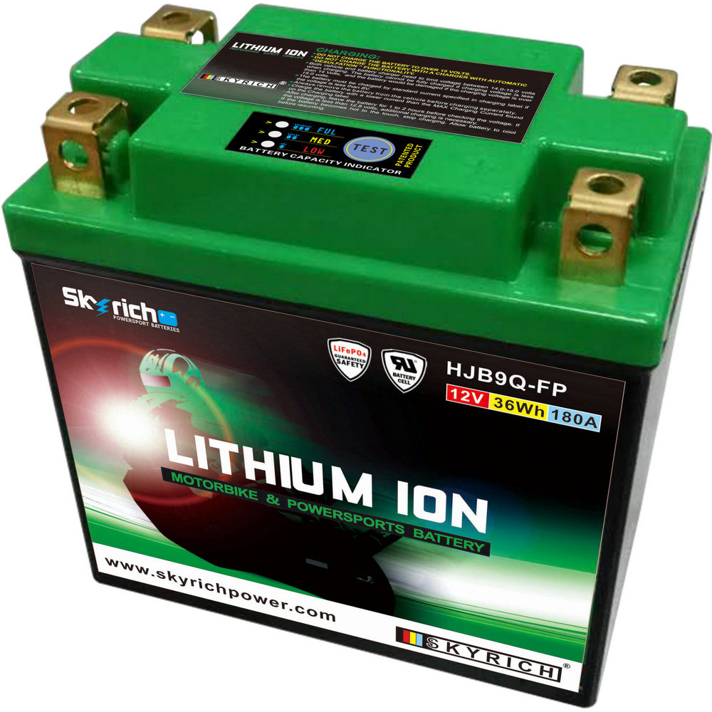 Skyrich HJB9Q-FP (YB9-B) Lítium-ion motor akkumulátor Skyrich HJB9Q-FP (YB9-B) Lítium-ion motor akkumulátor