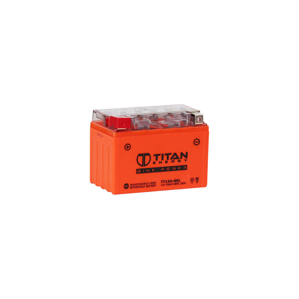 Titan Energy Bike Power YT12A-GEL (YT12A-BS) 12V 10Ah 245A Motor akkumulátor BAL+