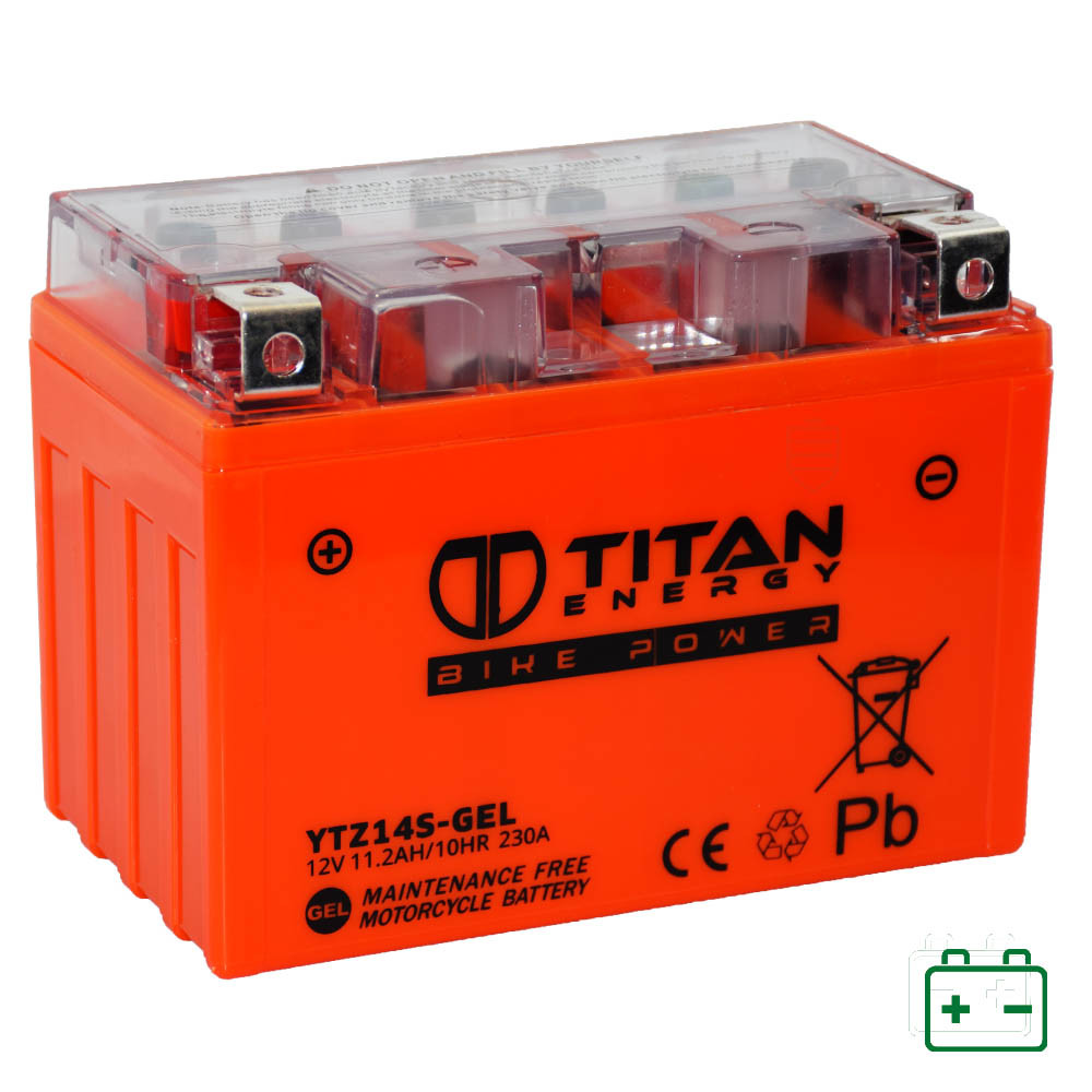 Titan Energy Bike Power YTZ14S-GEL (YTZ14S) 12V 11,2Ah 230A Motor akkumulátor BAL+ Titan Energy Bike Power YTZ14S-GEL (YTZ14S) 12V 11,2Ah 230A Motor akkumulátor BAL+