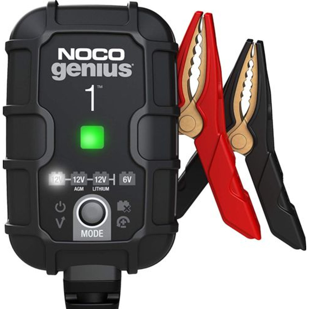 NOCO Genius 1 automata lithium-ion töltő 6V / 12V-1A NOCO Genius 1 automata lithium-ion töltő 6V / 12V-1A
