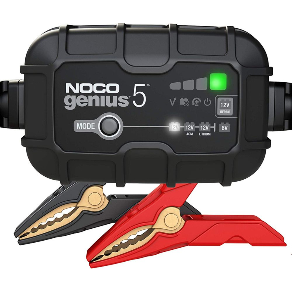 NOCO Genius 5 automata lithium-ion töltő 6V / 12V-5A NOCO Genius 5 automata lithium-ion töltő 6V / 12V-5A