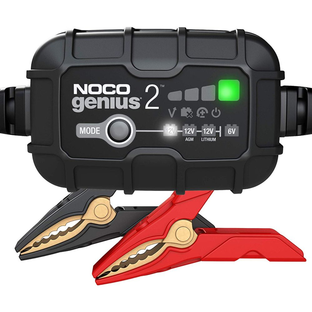 NOCO Genius 2 automata lithium-ion töltő 6V / 12V-2A NOCO Genius 2 automata lithium-ion töltő 6V / 12V-2A