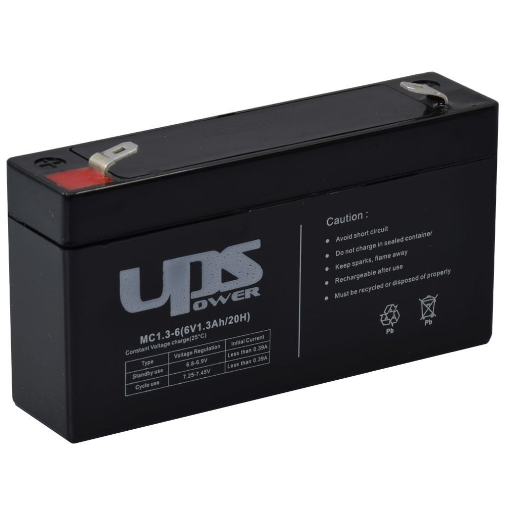 UPS Power MC1,3-6 6V 1,3Ah Zselés akkumulátor