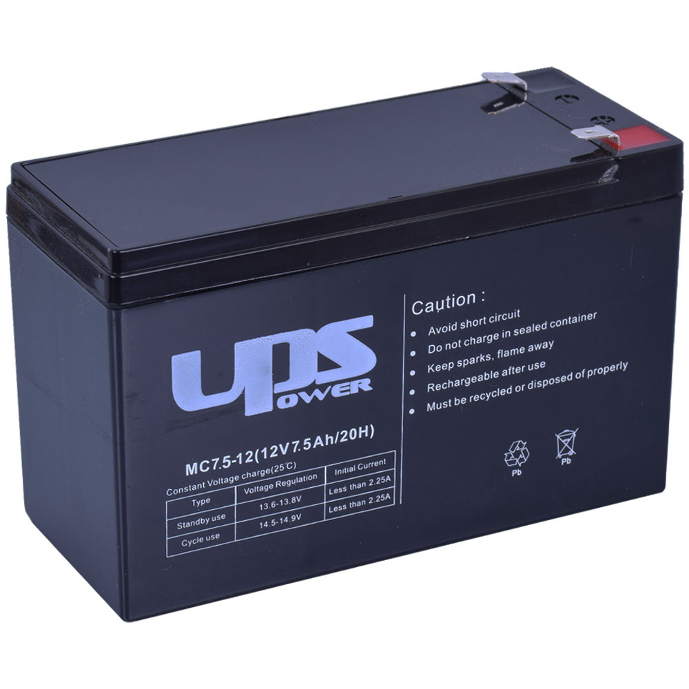 UPS Power MC7,5-12 12V 7,5Ah Zselés akkumulátor