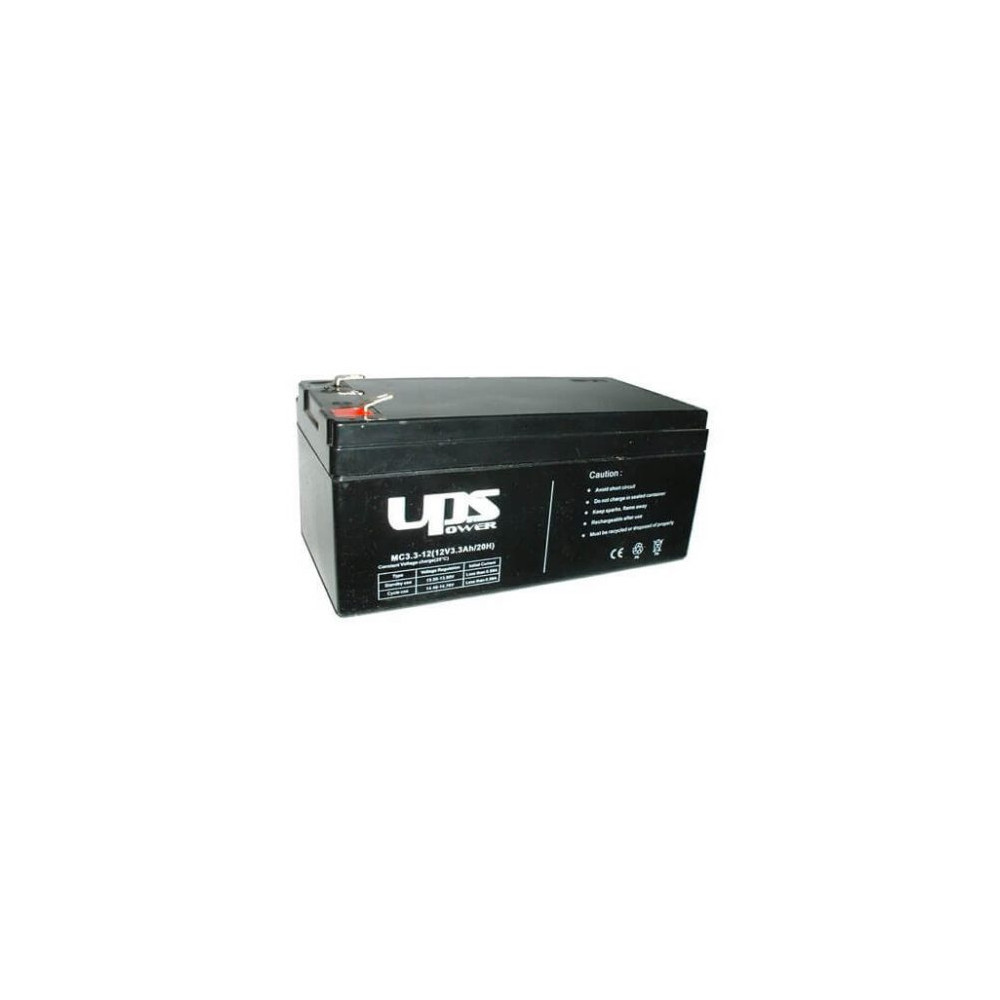 UPS Power MC3,3-12 12V 3,3Ah Zselés akkumulátor UPS Power MC3,3-12 12V 3,3Ah Zselés akkumulátor