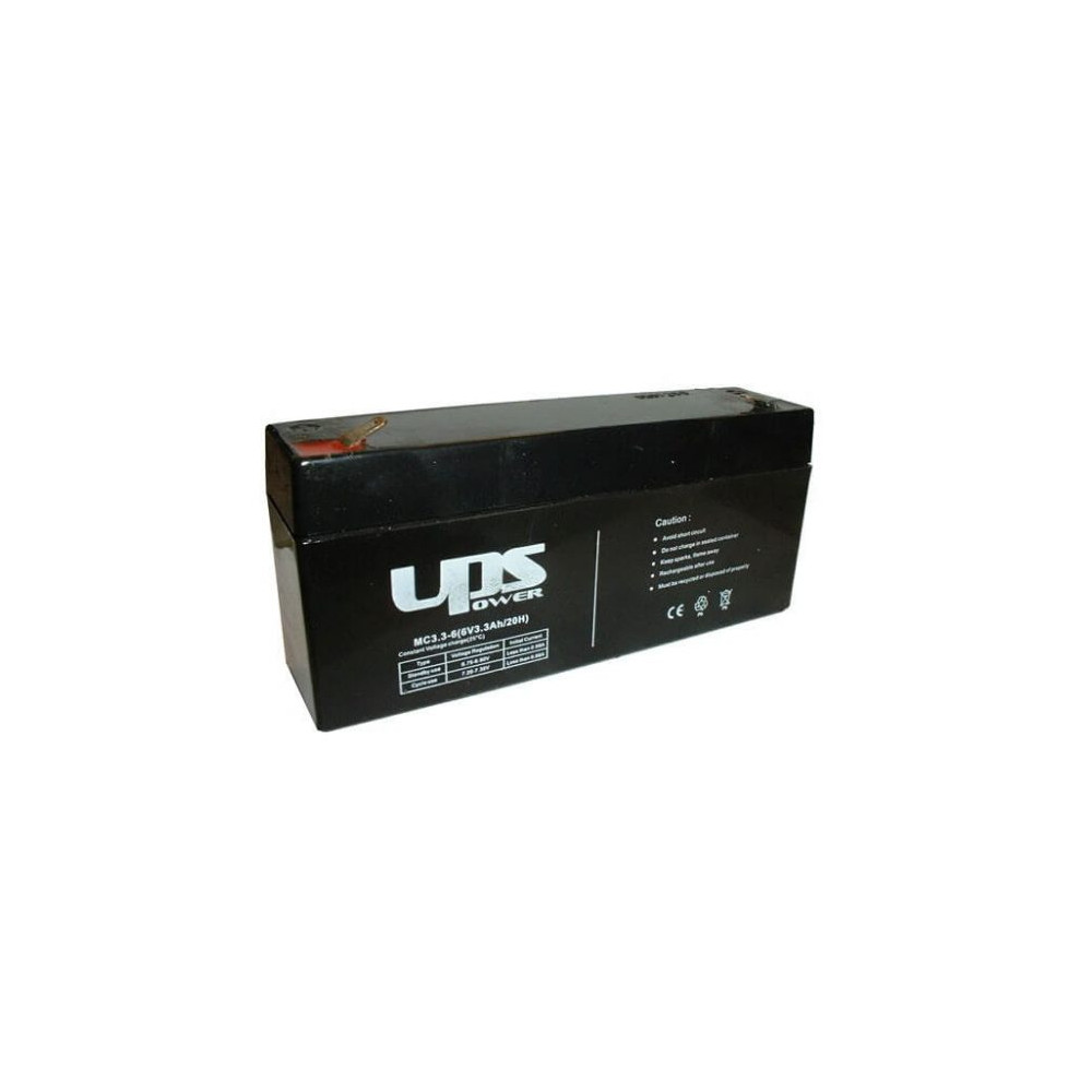 UPS Power MC3,3-6 6V 3,3Ah Zselés akkumulátor