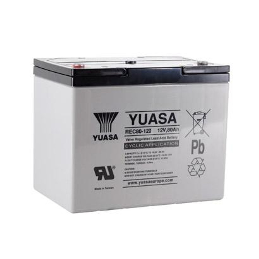 Yuasa REC80-12I 12V 80Ah Ciklikus Zselés akkumulátor Yuasa REC80-12I 12V 80Ah Ciklikus Zselés akkumulátor