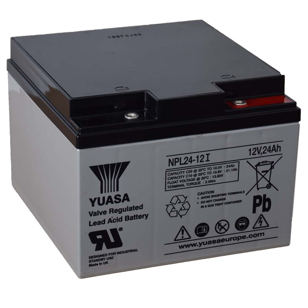 Yuasa NPL24-12I 12V 24Ah Longlife Zselés akkumulátor Yuasa NPL24-12I 12V 24Ah Longlife Zselés akkumulátor