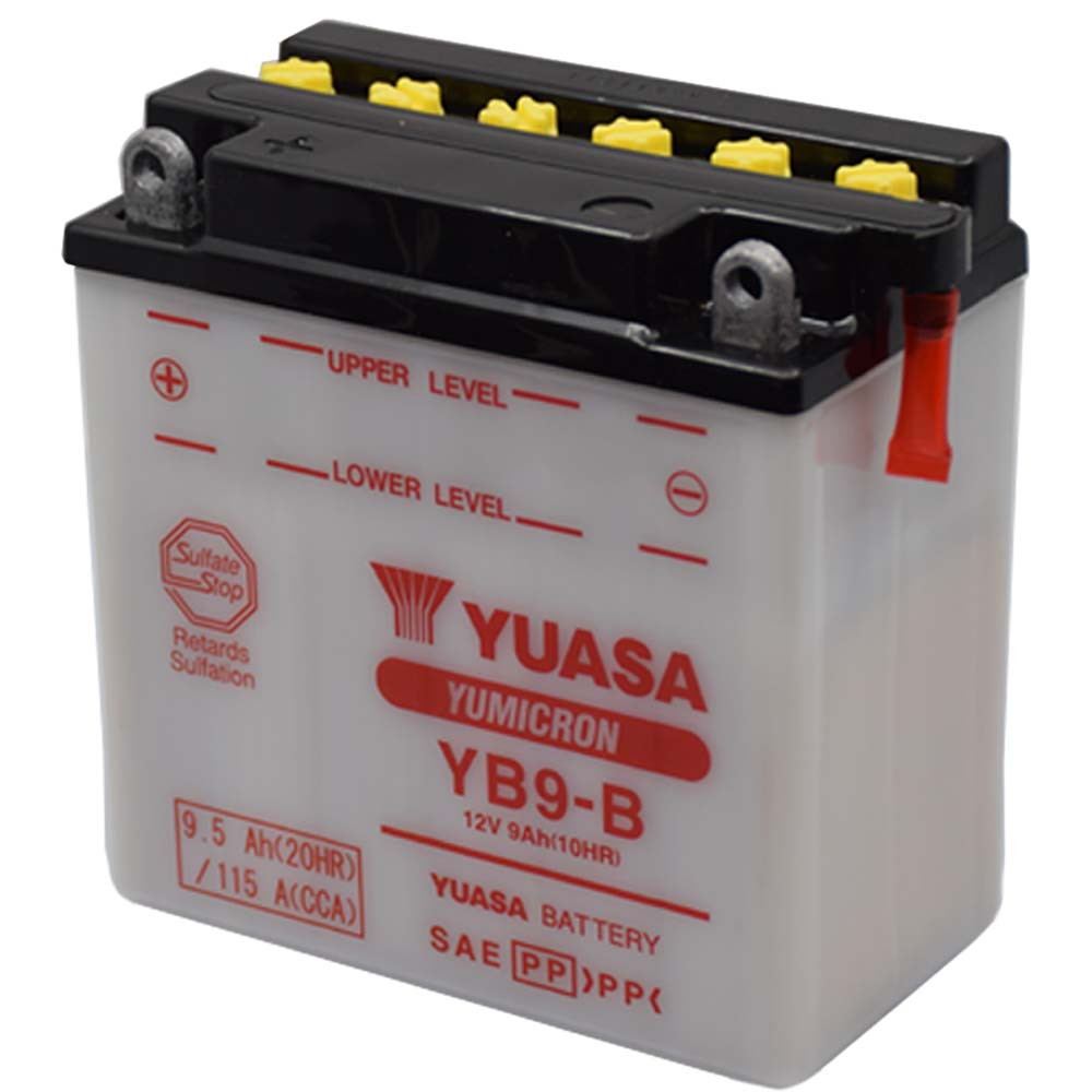 Yuasa YB9-B 12V 9Ah Motor akkumulátor sav nélkül