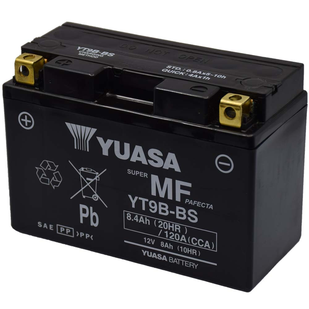 Yuasa YT9B-BS 12V 8Ah gondozásmentes AGM (zselés) motor akkumulátor Yuasa YT9B-BS 12V 8Ah gondozásmentes AGM (zselés) motor akkumulátor