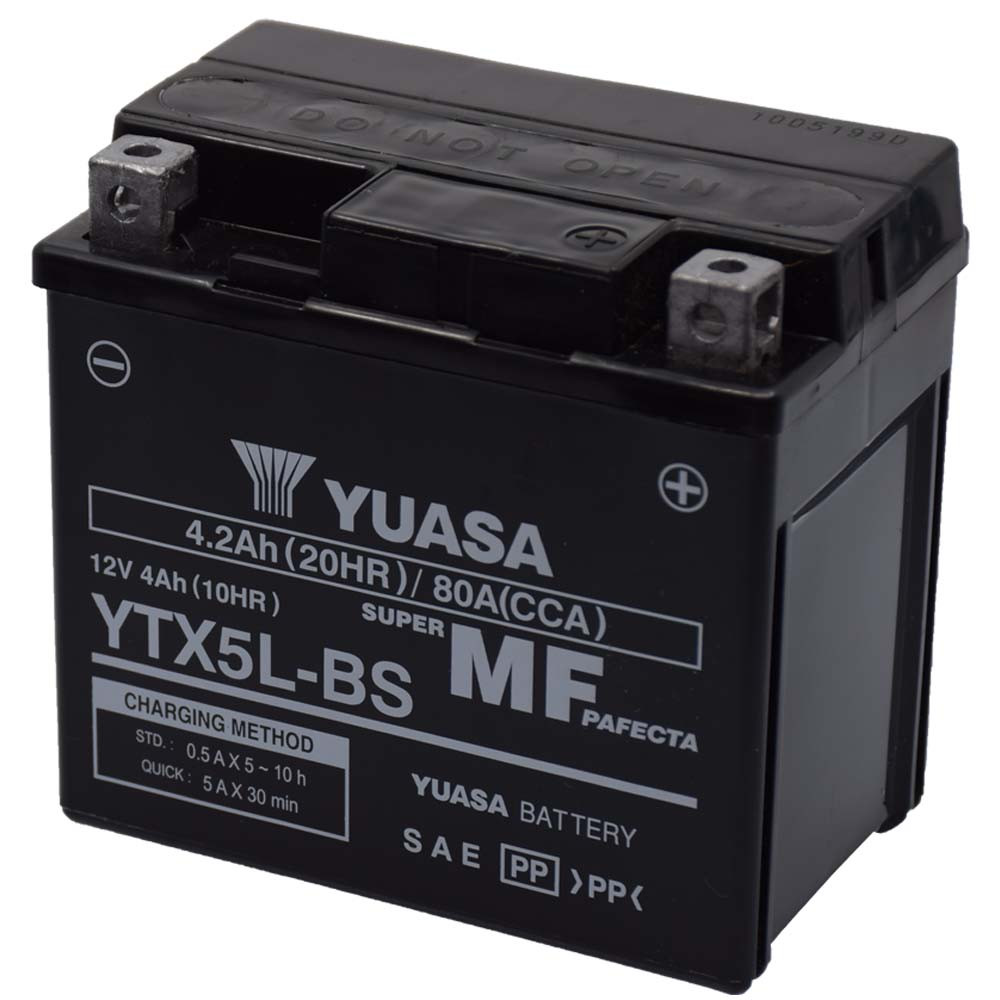 Yuasa YTX5L-BS 12V 4Ah gondozásmentes AGM (zselés) motor akkumulátor Yuasa YTX5L-BS 12V 4Ah gondozásmentes AGM (zselés) motor akkumulátor