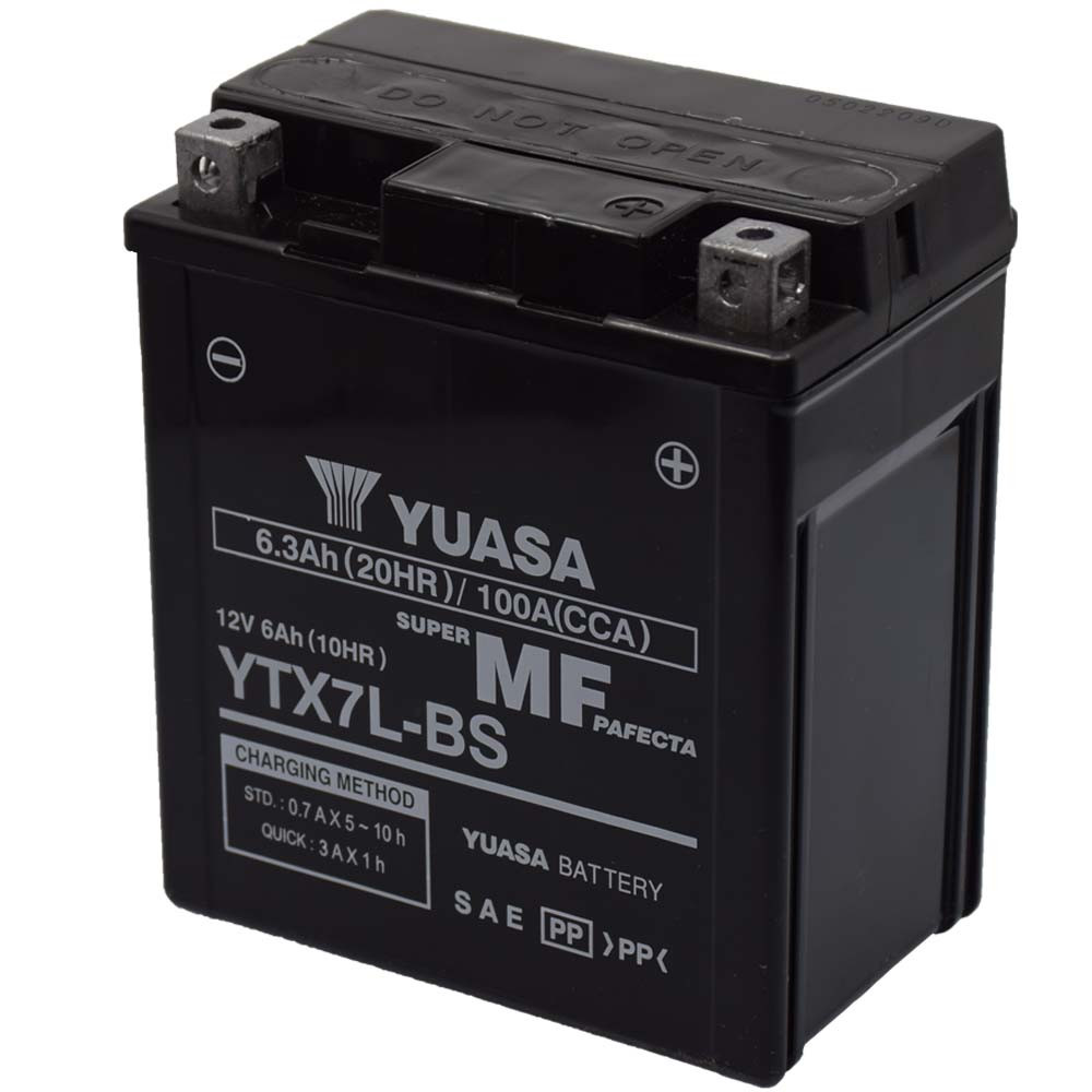 Yuasa YTX7L-BS 12V 6,3Ah gondozásmentes AGM (zselés) motor akkumulátor Yuasa YTX7L-BS 12V 6,3Ah gondozásmentes AGM (zselés) motor akkumulátor