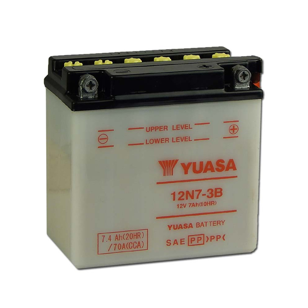 Yuasa12N7-3B 12V 7Ah Motor akkumulátor sav nélkül Yuasa12N7-3B 12V 7Ah Motor akkumulátor sav nélkül