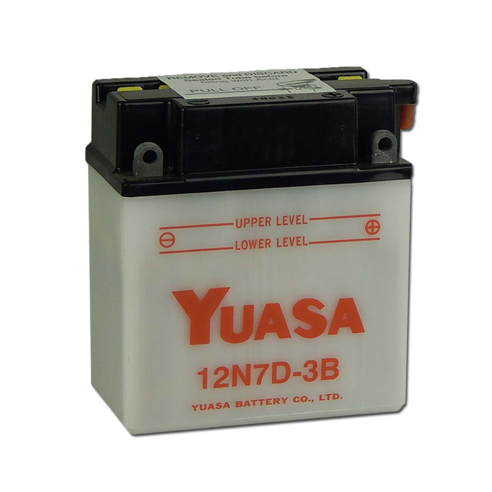 Yuasa 12N7D-3B 12V 7Ah Motor akkumulátor sav nélkül Yuasa 12N7D-3B 12V 7Ah Motor akkumulátor sav nélkül