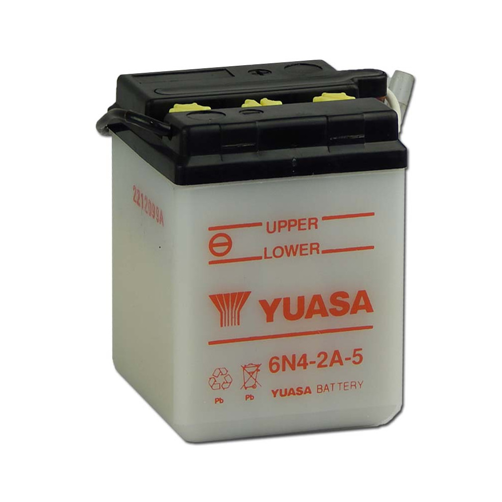 Yuasa 6N4-2A-5 6V 4Ah Motor akkumulátor sav nélkül