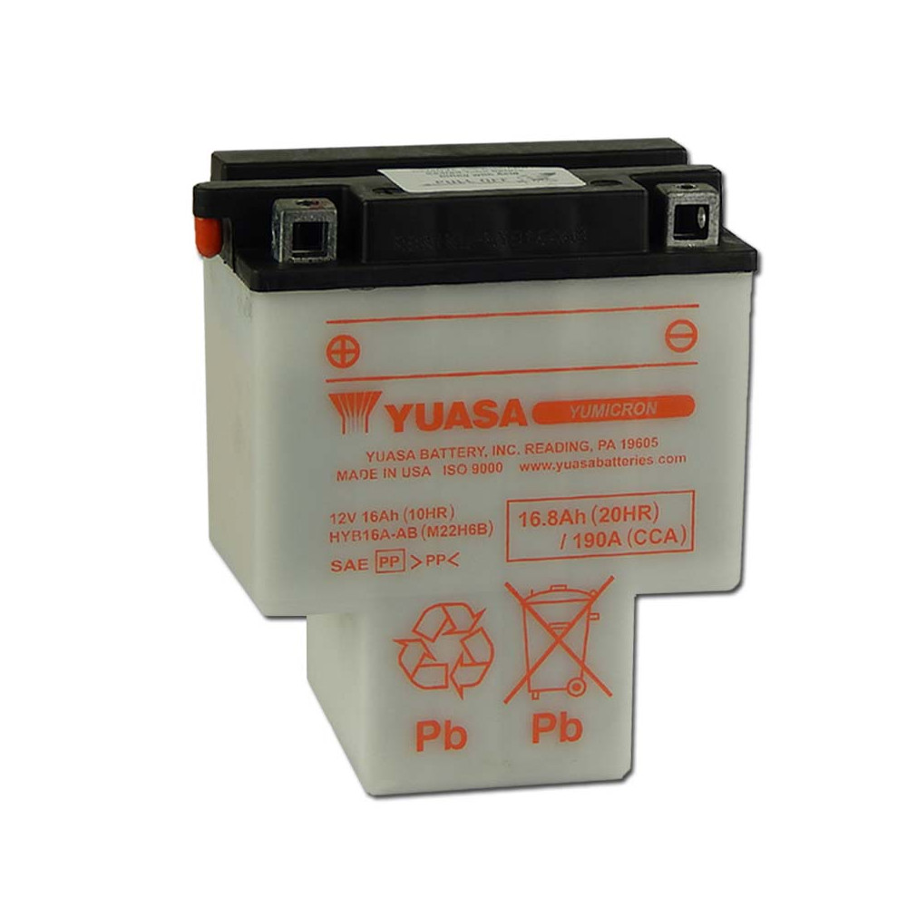 Yuasa HYB16A-AB 12V 16Ah Motor akkumulátor sav nélkül Yuasa HYB16A-AB 12V 16Ah Motor akkumulátor sav nélkül