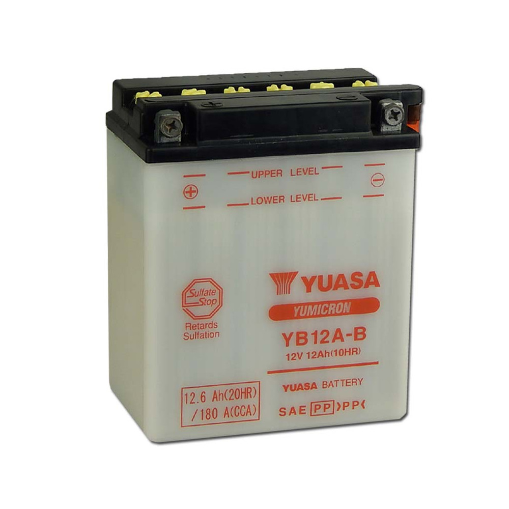 Yuasa YB12A-B 12V 12Ah Motor akkumulátor sav nélkül