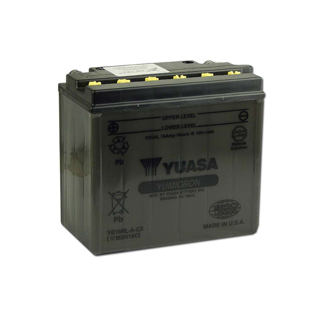Yuasa YB16HL-A-CX 12V 19Ah Motor akkumulátor sav nélkül Yuasa YB16HL-A-CX 12V 19Ah Motor akkumulátor sav nélkül