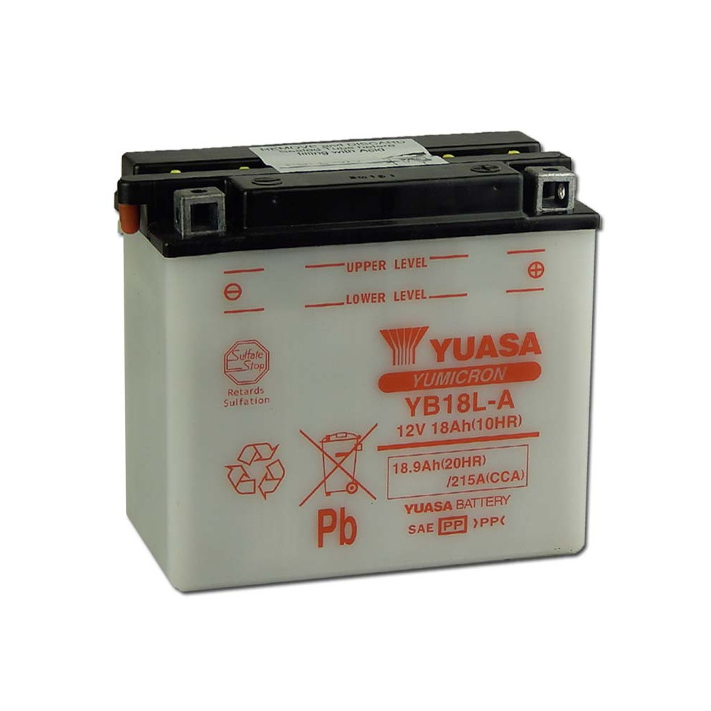 Yuasa YB18L-A 12V 18Ah Motor akkumulátor sav nélkül Yuasa YB18L-A 12V 18Ah Motor akkumulátor sav nélkül