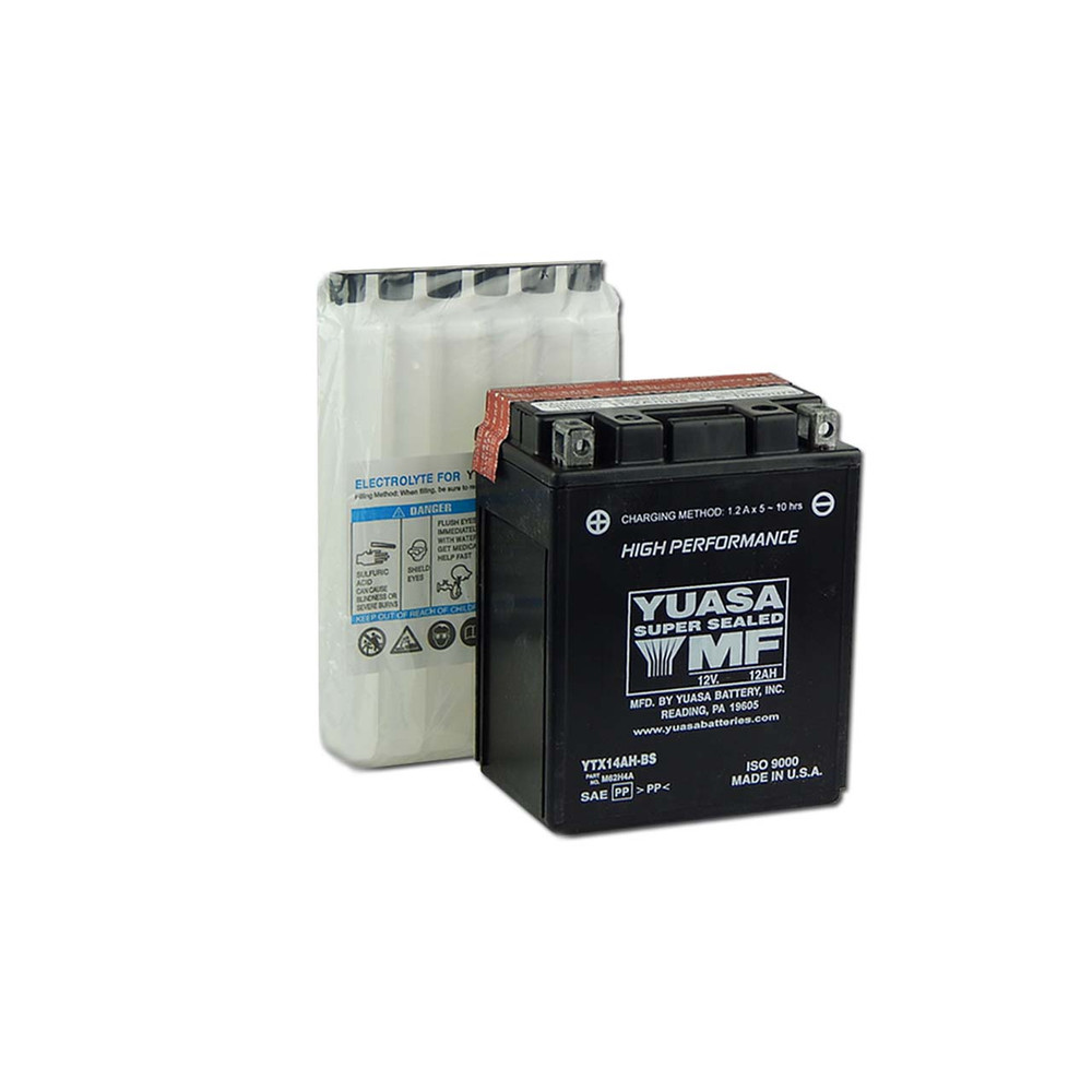 Yuasa YTX14AH-BS 12V 12Ah gondozásmentes AGM (zselés) motor akkumulátor Yuasa YTX14AH-BS 12V 12Ah gondozásmentes AGM (zselés) motor akkumulátor