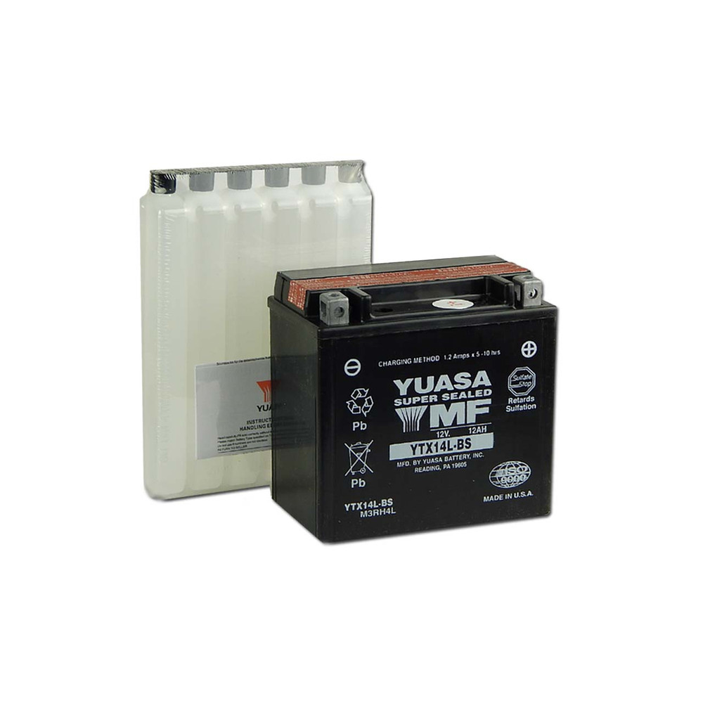 Yuasa YTX14L-BS 12V 12Ah gondozásmentes AGM (zselés) motor akkumulátor Yuasa YTX14L-BS 12V 12Ah gondozásmentes AGM (zselés) motor akkumulátor