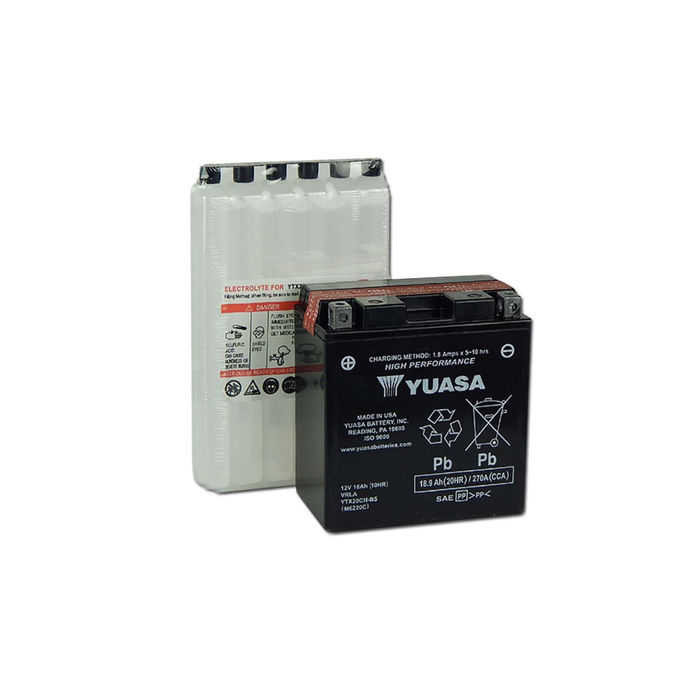 Yuasa YTX20CH-BS 12V 18Ah gondozásmentes AGM (zselés) motor akkumulátor Yuasa YTX20CH-BS 12V 18Ah gondozásmentes AGM (zselés) motor akkumulátor