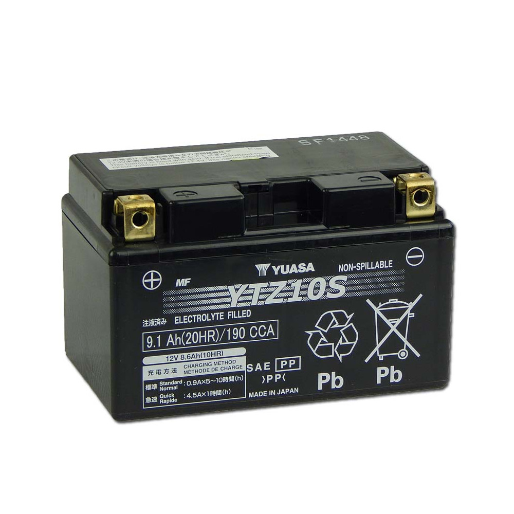 Yuasa YTZ10S 12V 9,1Ah gondozásmentes AGM (zselés) motor akkumulátor Yuasa YTZ10S 12V 9,1Ah gondozásmentes AGM (zselés) motor akkumulátor
