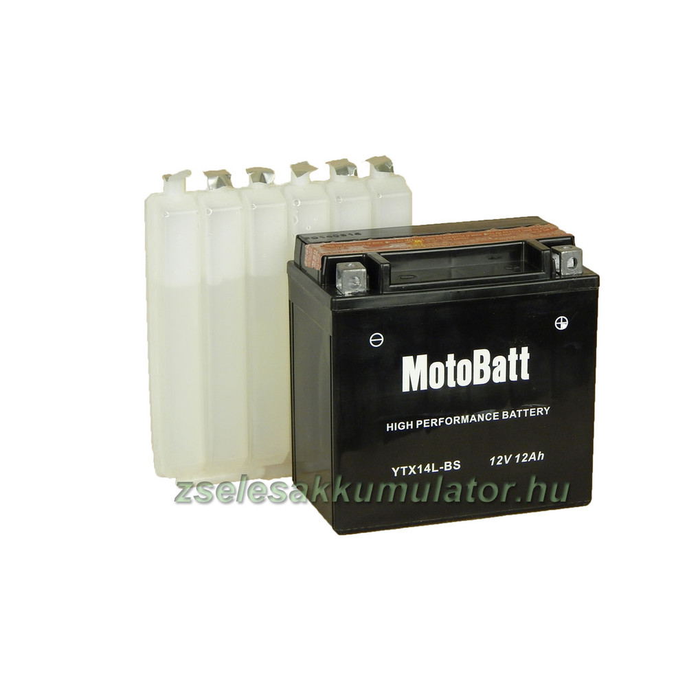 MotoBatt YTX14L-BS 12V 12Ah Motor akkumulátor MotoBatt YTX14L-BS 12V 12Ah Motor akkumulátor