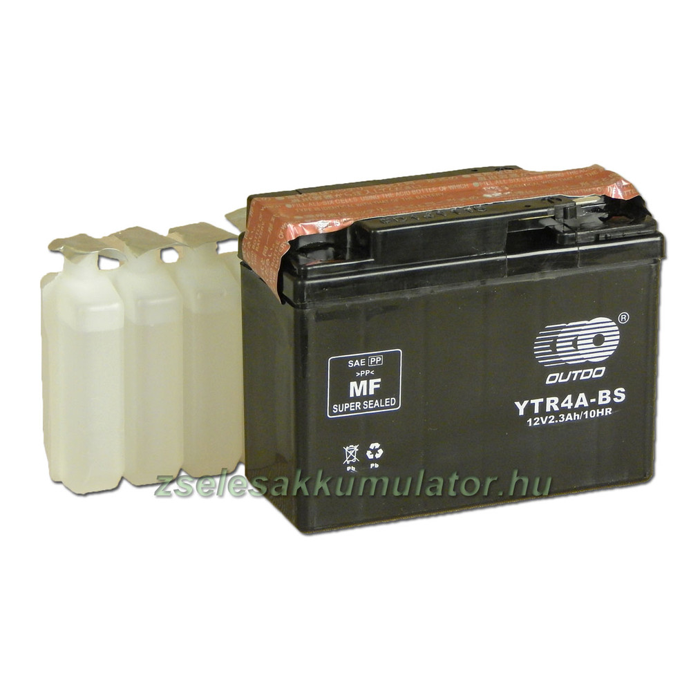 OUTDO YTR4A-BS 12V 2,3Ah Motor akkumulátor OUTDO YTR4A-BS 12V 2,3Ah Motor akkumulátor