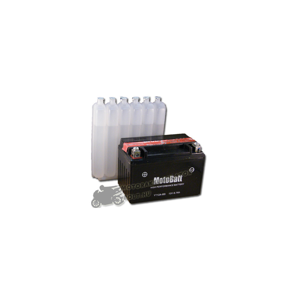MotoBatt YT12A-BS 12V 10Ah Motor akkumulátor