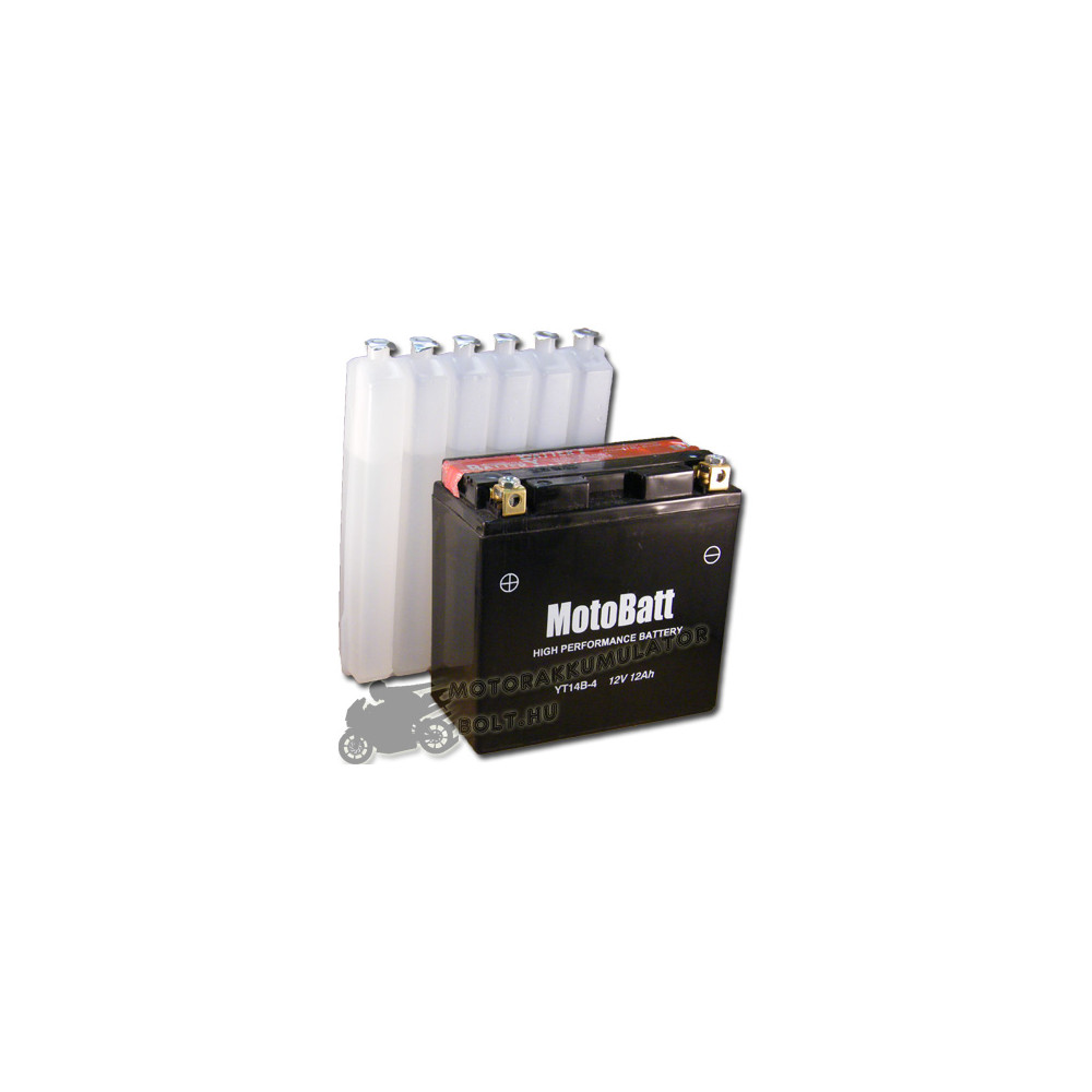 MotoBatt YT14B-4 12V 12Ah Motor akkumulátor