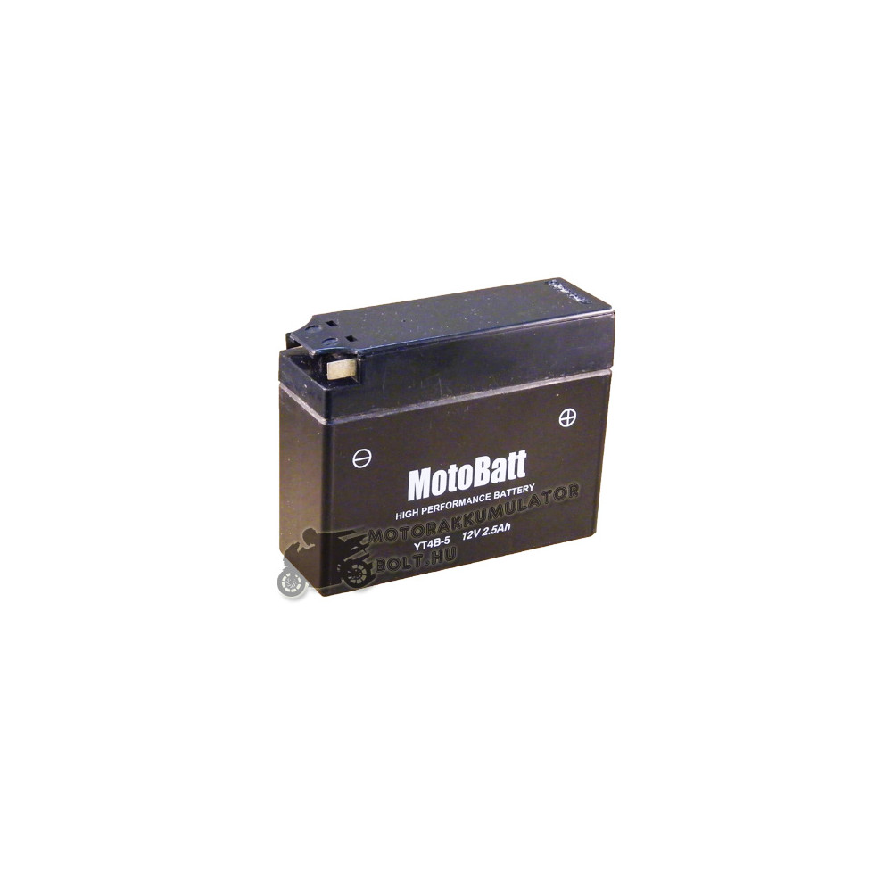 MotoBatt YT4B-BS 12V 2,3Ah Motor akkumulátor MotoBatt YT4B-BS 12V 2,3Ah Motor akkumulátor