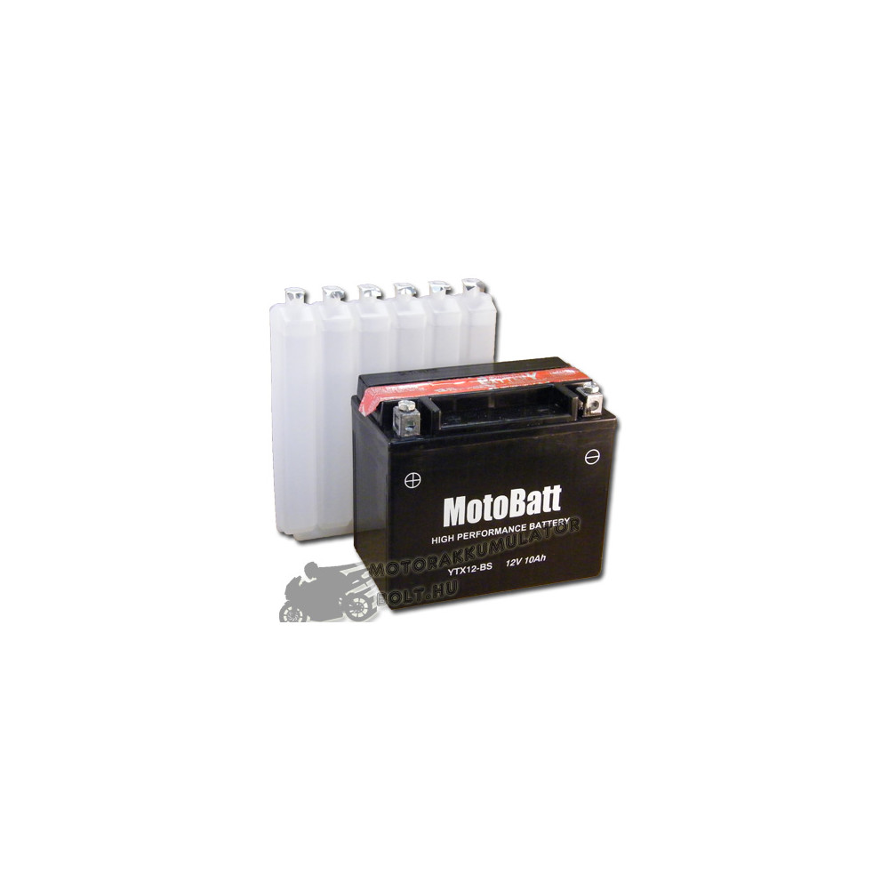 MotoBatt YTX12-BS 12V 10Ah Motor akkumulátor MotoBatt YTX12-BS 12V 10Ah Motor akkumulátor