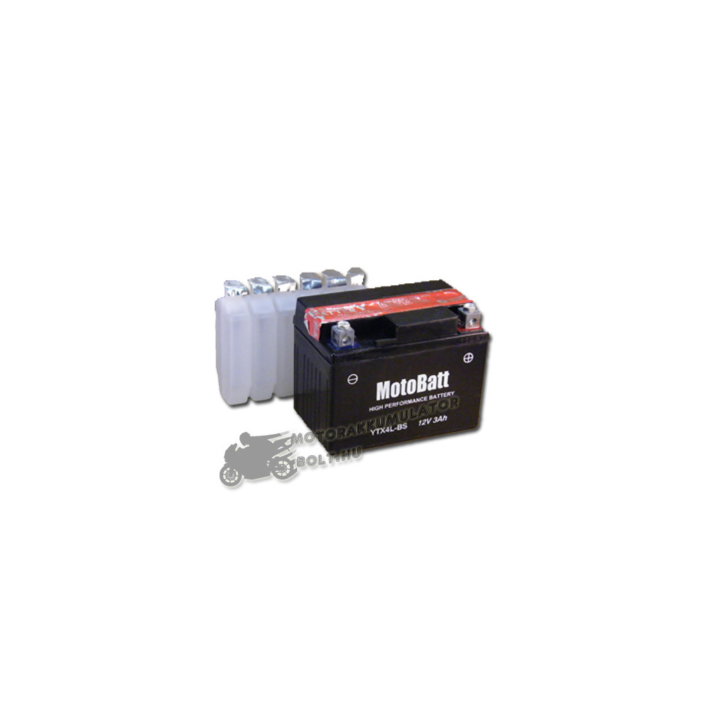 MotoBatt YTX4L-BS 12V 3Ah Motor akkumulátor MotoBatt YTX4L-BS 12V 3Ah Motor akkumulátor