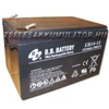 Kép 2/2 - BB Battery 12V 14Ah Ciklikus zselerékpárba-36V-os csomag ingyen szállítással