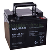 Acumax ALM40-12 12V 40Ah longlife zselés akkumulátor oldalnézet_3