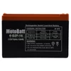 Kép 2/3 - Motobatt (6-DZF-15) 12V 18Ah Ciklikus zselés akkumulátor elektromos kerékpárba előlnézet