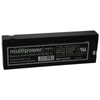 Kép 1/2 - Multipower 12V 2Ah Zselés akkumulátor MP1222A