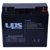 Kép 2/2 - UPS Power MC18-12 12V 18Ah Zselés akkumulátor lemezes csatlakozóval