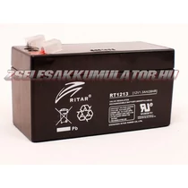 Ritar 12V 1,3Ah Zselés akkumulátor