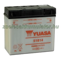 Yuasa 51814 12V 19Ah Motor akkumulátor sav nélkül