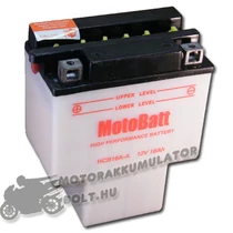 MotoBatt HCB16A-A (HYB16A-AB) 12V 16Ah Motor akkumulátor sav nélkül MotoBatt HCB16A-A (HYB16A-AB) 12V 16Ah Motor akkumulátor sav nélkül