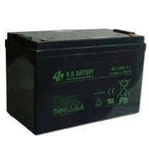 BB Battery 12V 100Ah Zselés akkumulátor BC100-12