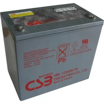 CSB 12V 55Ah Zselés Akkumulátor HRL 12200W