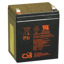  CSB 12V 5,1Ah Zselés Akkumulátor HR 1221W F2