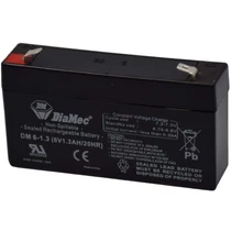 Diamec 6V 1,3Ah Zselés akkumulátor