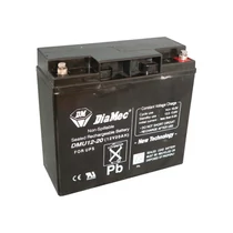 Diamec 12V 20Ah zselés akkumulátor