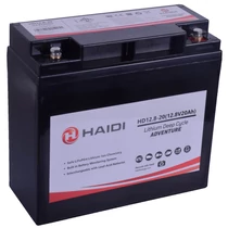 Haidi HD12.8-20 12,8V 20Ah Lítium vas foszfát (LiFePo4) ciklikus akkumulátor