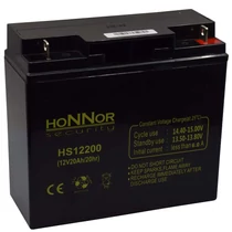 Honnor Security 12V 20Ah zselés akkumulátor